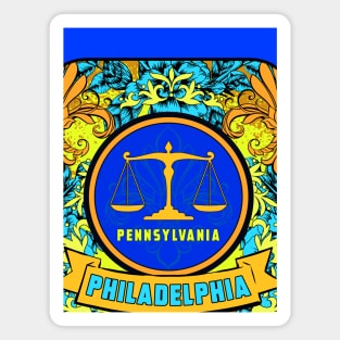 PHILADELPHIA LOGO ARTWORK Magnet